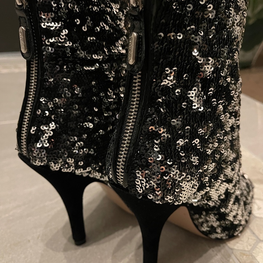 Brand new , glamorous ankle  boots , made in Italy ,